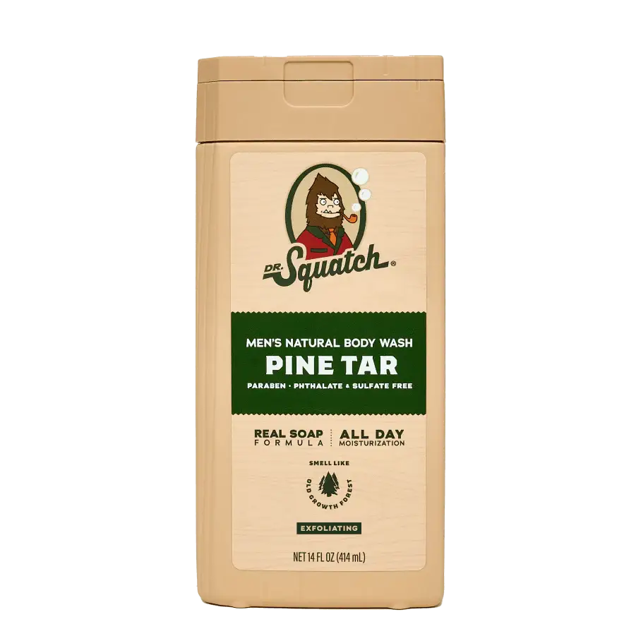 Dr. Squatch Men’s Natural Body Wash Pine Tar