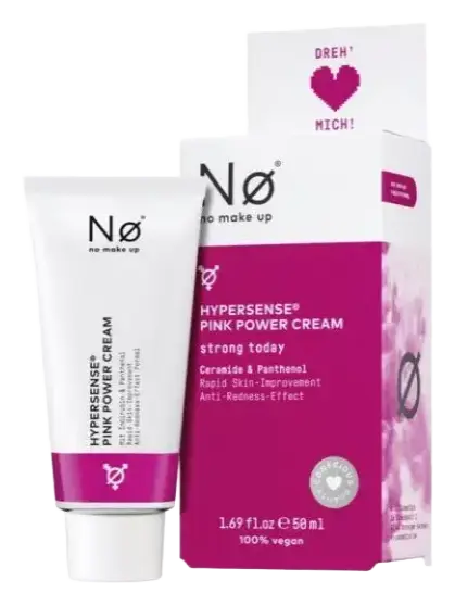 Nø Cosmetics Hypersense® Pink Power Cream  Strong Today