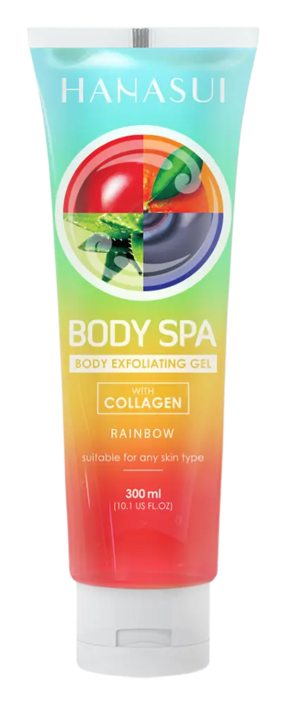 Hanasui Body Spa Exfoliating Gel Rainbow