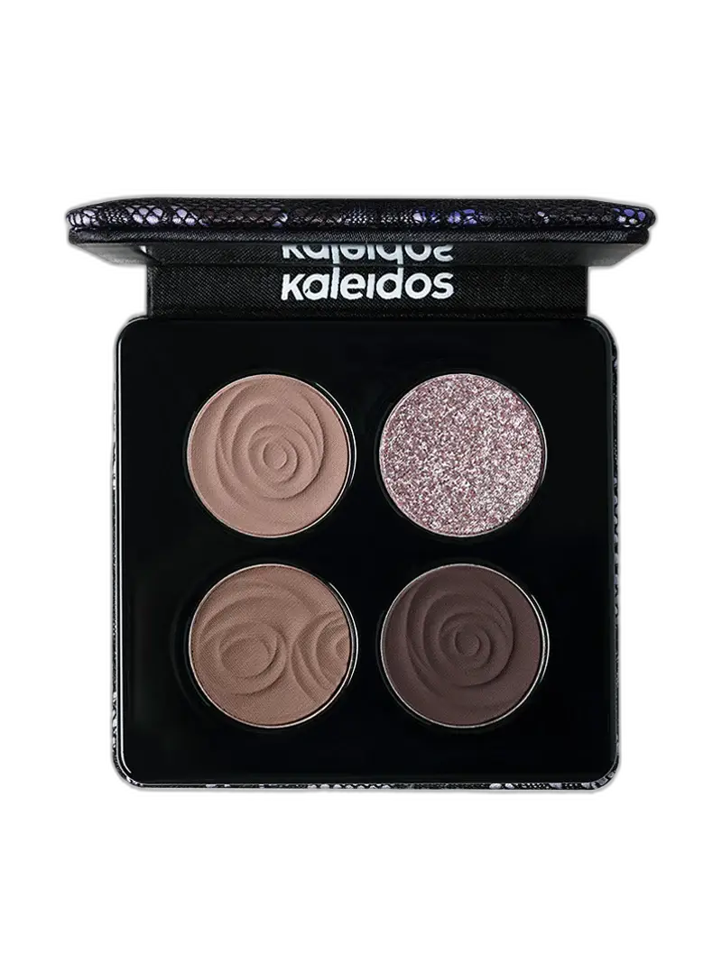 Kaleidos Makeup Quad Palette Cold Brew