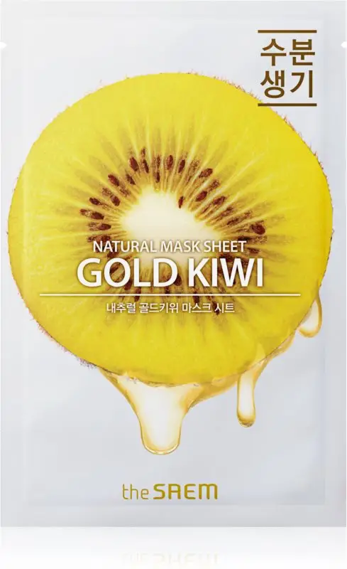 The Saem Natural Mask Sheet Gold Kiwi