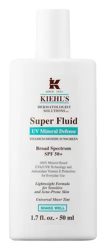 Kiehl's Super Fluid UV Mineral Defense Titanium Dioxide Sunscreen Broad Spectrum SPF 50+
