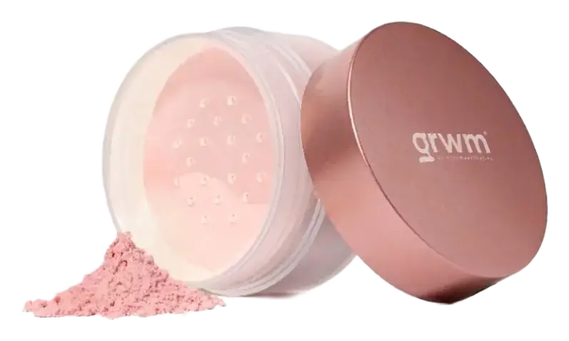 GRWM Cosmetics Powder Rush Loose Baking & Setting Powder Bright n' Pink