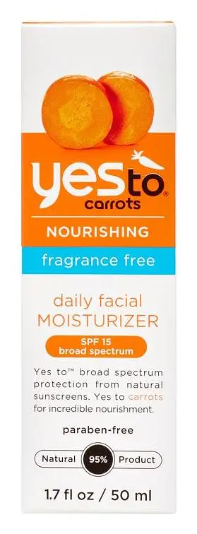 Yes To Carrots Daily Facial Moisturizer SPF 15