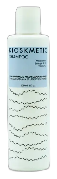 KIOSKMETIC Macadamia, Salicylic Acid & Vitamin E Normal Hair Shampoo