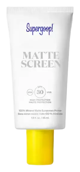 Supergoop! Mineral Mattescreen SPF 30 Europe