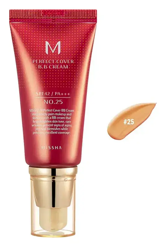 Missha M Perfect Cover BB Cream SPF 42 #25 Warm Beige