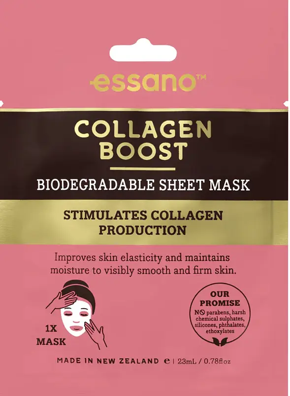 Essano Collagen Boost Biodegradable Sheet Mask