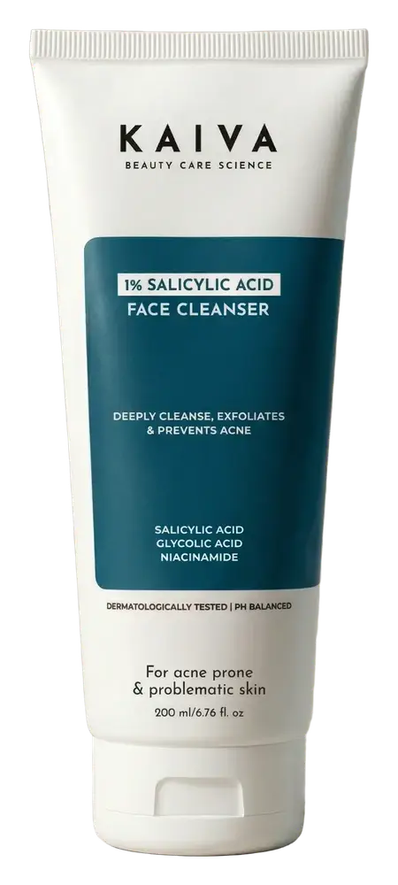 Kaiva 1% Salicylic Acid Face Wash
