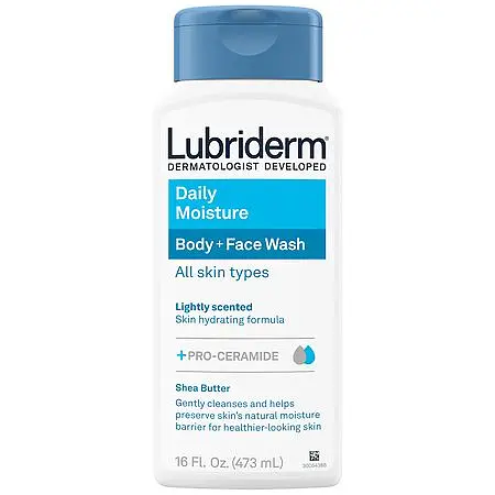 Lubriderm Daily Moisture Body Wash Lightly Scented