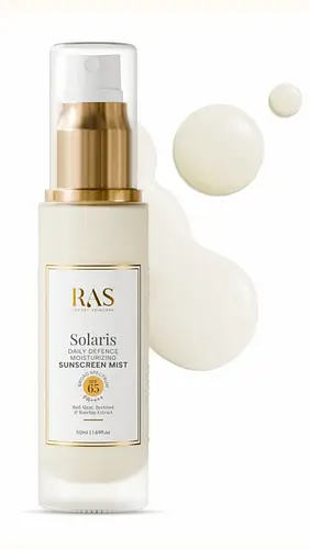 RAS Luxury Oils Solaris Daily Defence Sunscreen Mist SPF 65