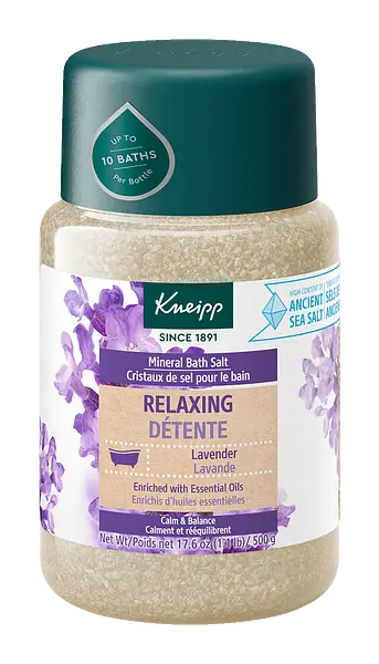Kneipp Mineral Bath Salt Relaxing Lavender