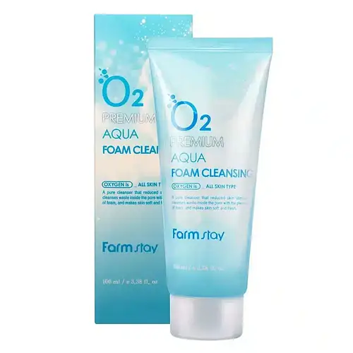 Farm Stay O2 Premium Aqua Foam Cleansing