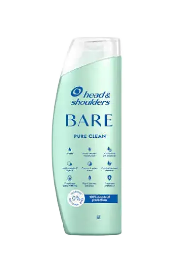 Head & Shoulders Bare Pure Clean Sulfate-Free Dandruff Shampoo Canada