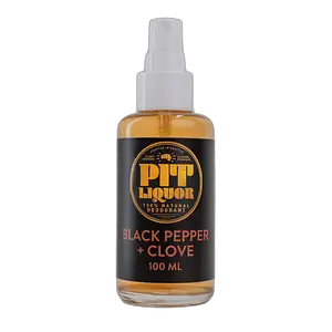 Pit Liquor Natural Deodorant Spray Black Pepper + Clove