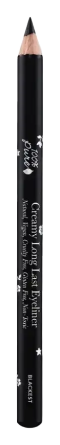 100% Pure Creamy Long Last Liner Blackest