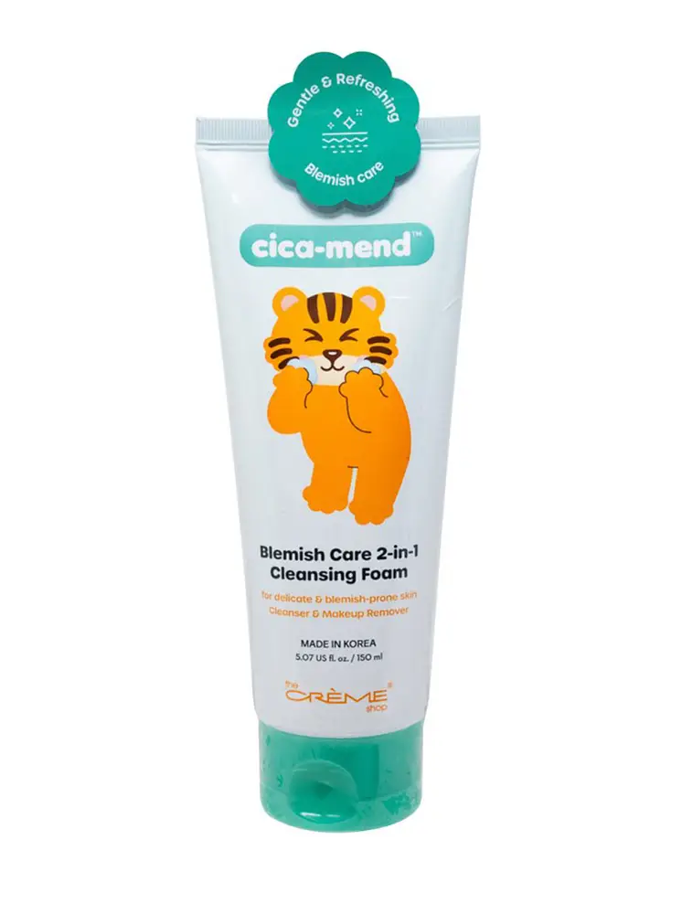 The Creme Shop Cica-mend Blemish Care 2-in-1 Cleansing Foam