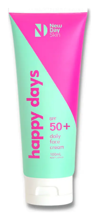 New Day Skin Happy Days SPF 50+ Daily Face Cream
