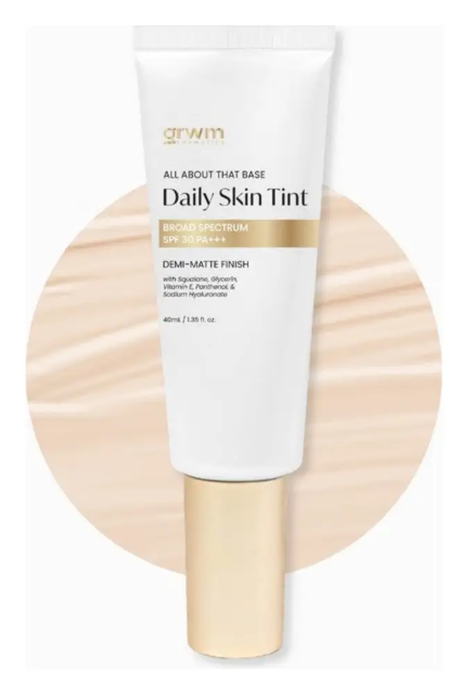 GRWM Cosmetics All About That Base Daily Skin Tint Broad Spectrum SPF 30 PA+++ Pebble