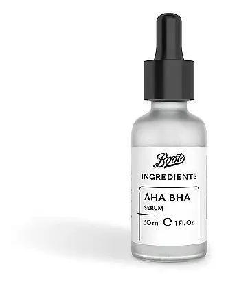 Boots Ingredients AHA BHA Serum