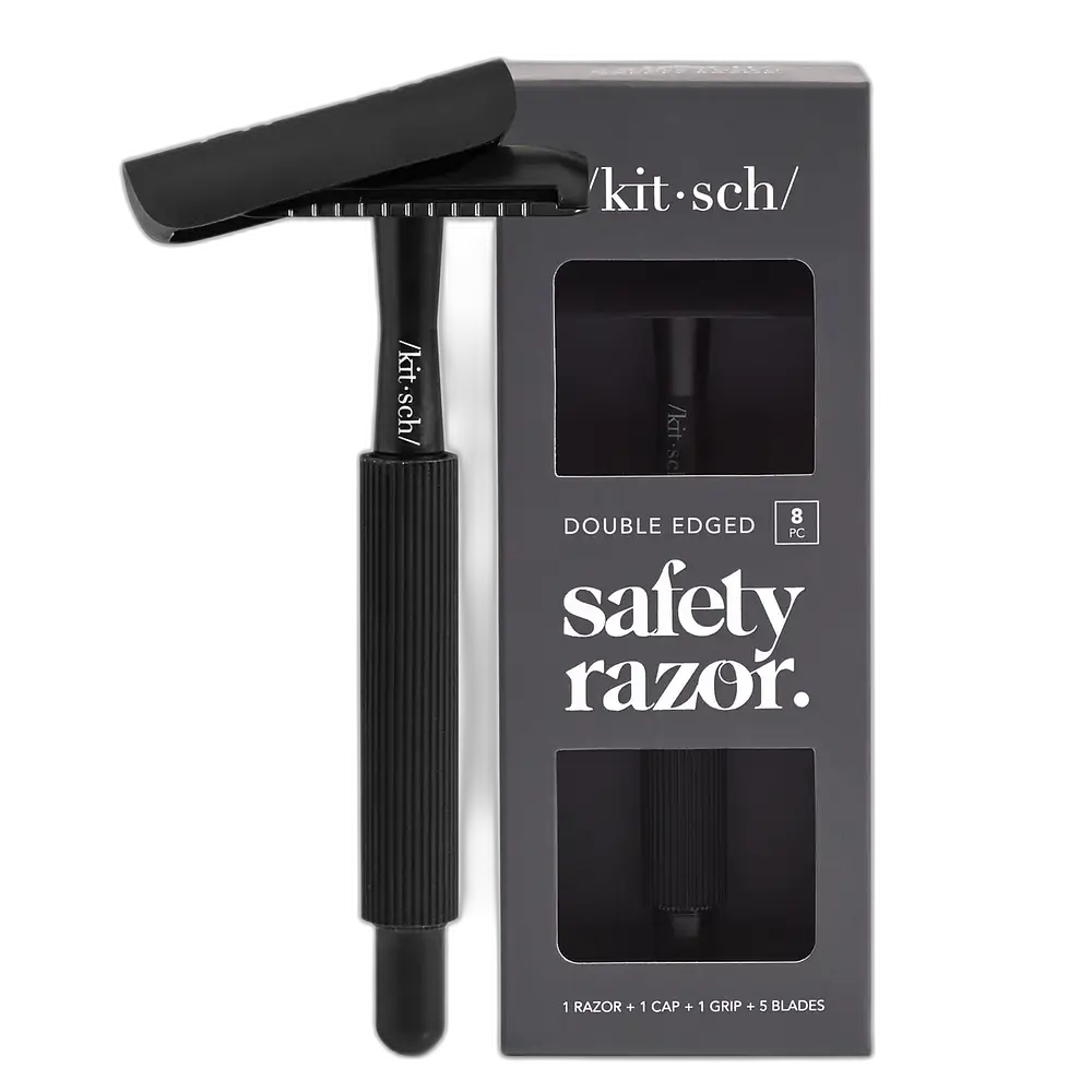 Kitsch Perfect Glide Safety Razor Black
