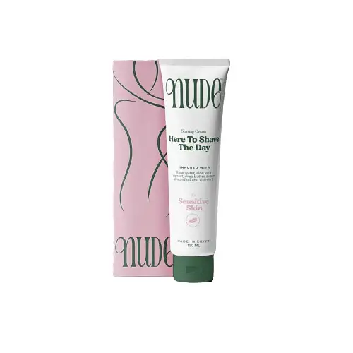 Nude Here To Shave The Day Shaving Cream Sensitive Skin