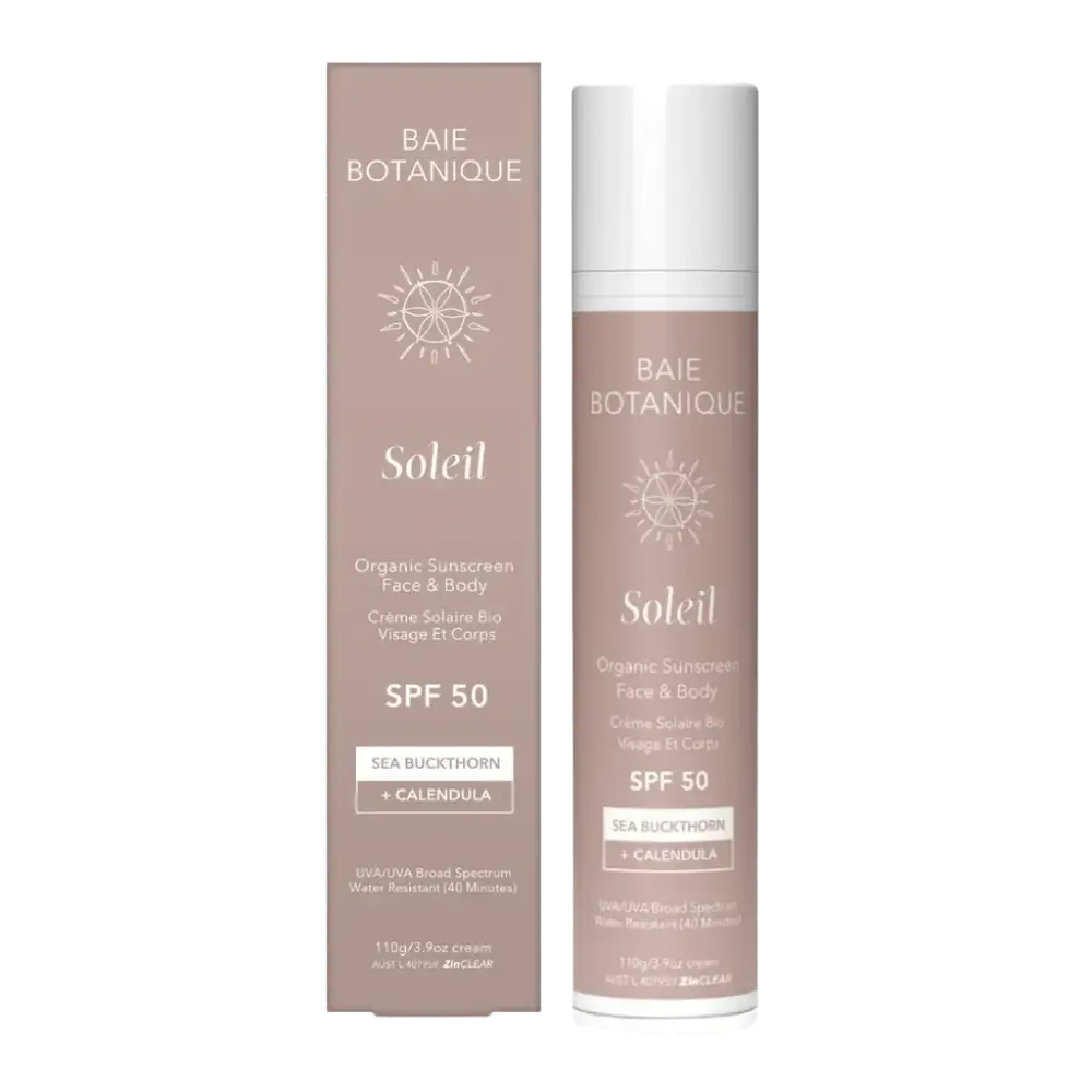 Baie Botanique Soleil Organic Face & Body Sunscreen SPF 50