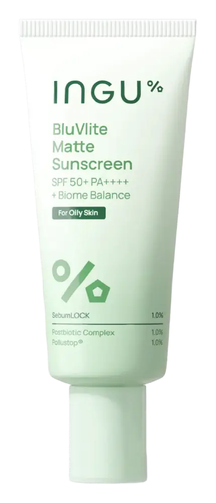 Ingu BluVlite Matte Sunscreen + Biome Balance SPF 50+ PA++++