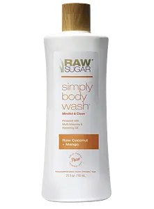 Raw Sugar Simply Body Wash Raw Coconut + Mango