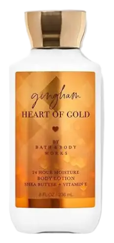 Bath & Body Works Body Lotion Gingham Heart Of Gold