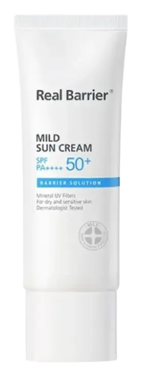 Real Barrier Mild Sun Cream SPF50+ PA ++++
