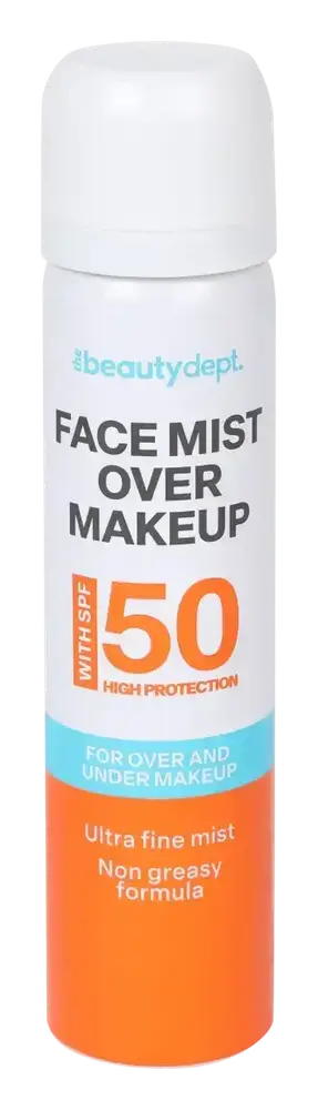The Beauty Dept Face Mist Over Makeup SPF 50