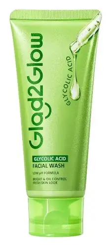 Glad2Glow Glycolic Acid Facial Wash