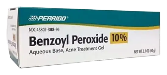 Perrigo 10% Benzoyl Peroxide Acne Treatment Gel