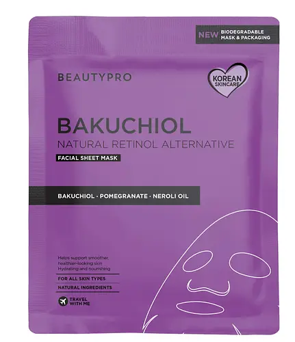 BeautyPro Bakuchiol Facial Sheet Mask