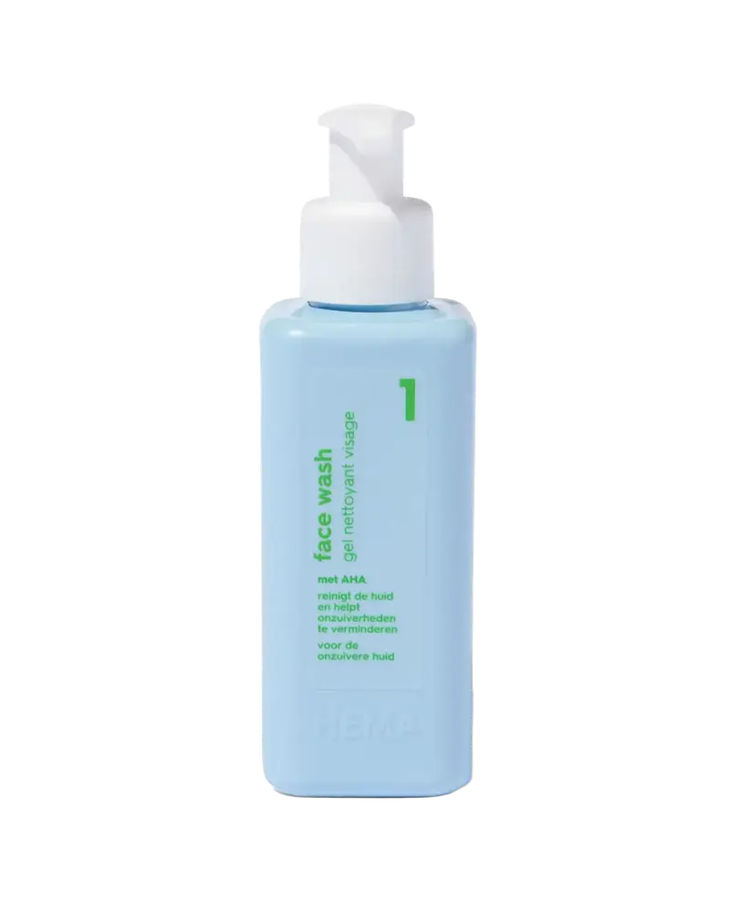HEMA Face Wash With AHA
