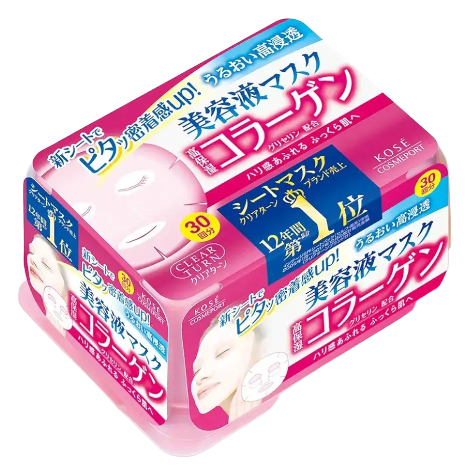 Clear Turn Essence Facial Mask Collagen