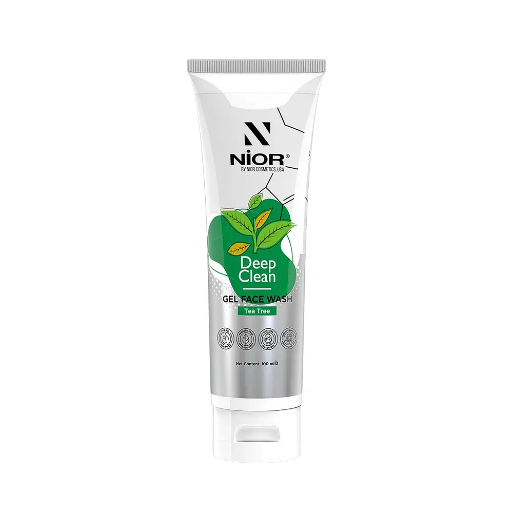 Nior Deep Clean Gel Face Wash Tea-Tree