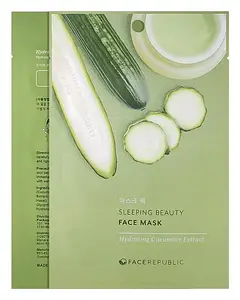 Face Republic Sleeping Beauty Face Mask Hydrating Cucumber Extract