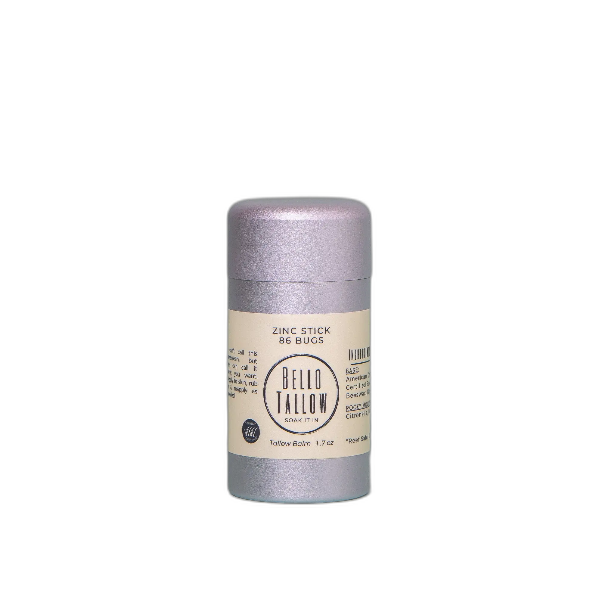 Bello Tallow 86 Bugs Zinc Stick