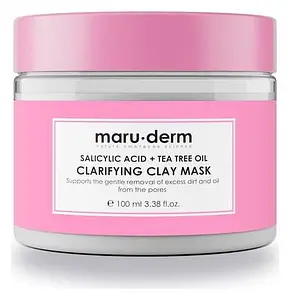 maru.derm Salicylic Acid + Tea Tree Oil Clarifying Clay Mask