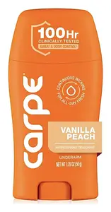 Carpe Antiperspirant Underarm Deodorant Vanilla Peach