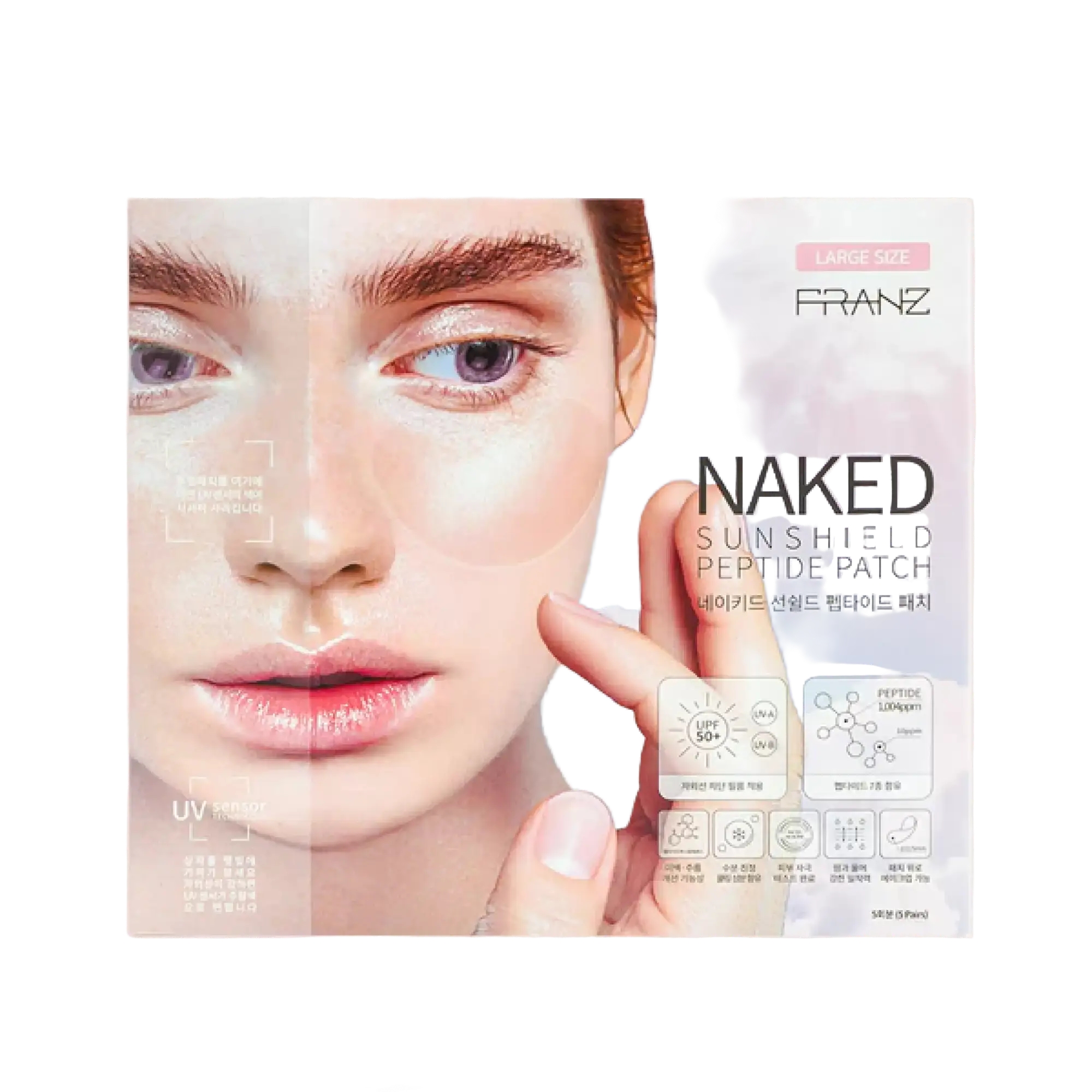 FRANZ Naked Sunshield Peptide Patch