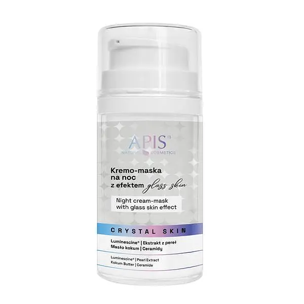 APIS Natural Cosmetics Crystal Skin Night Cream-Mask