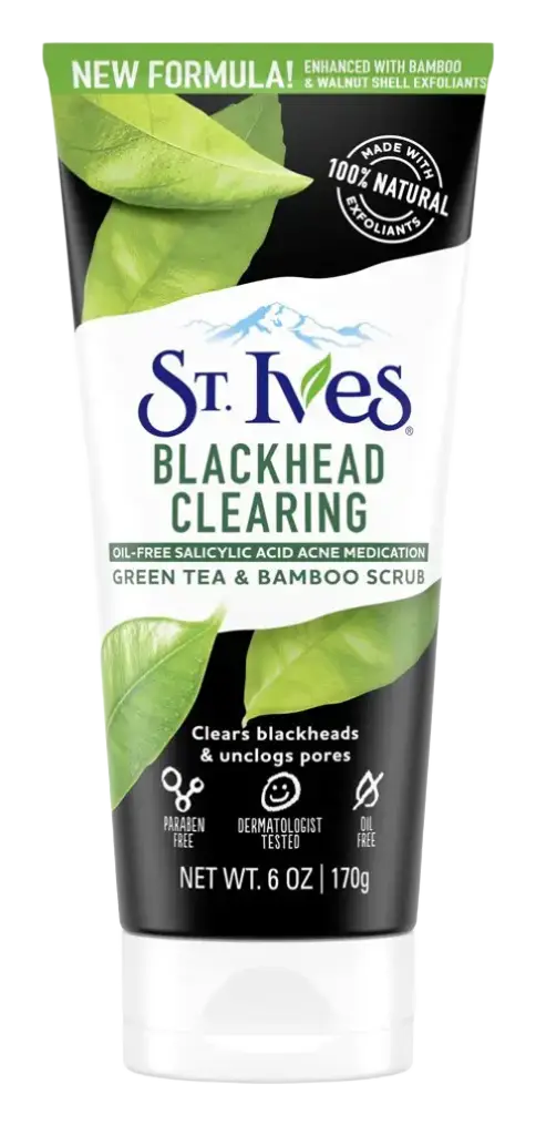 St. Ives Blackhead Clearing Face Scrub Green Tea