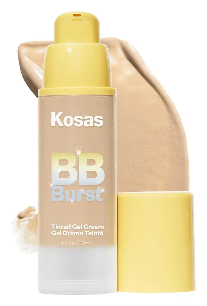 Kosas BB Burst Tinted Moisturizer Gel Cream 22 Medium Neutral Olive