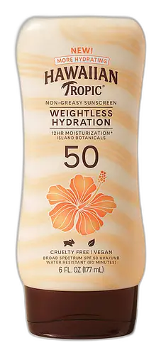 Hawaiian Tropic Weightless Hydration Sunscreen SPF 50