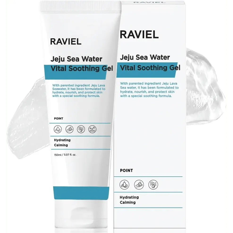 Raviel Jeju Lava Sea Water Vital Soothing Gel