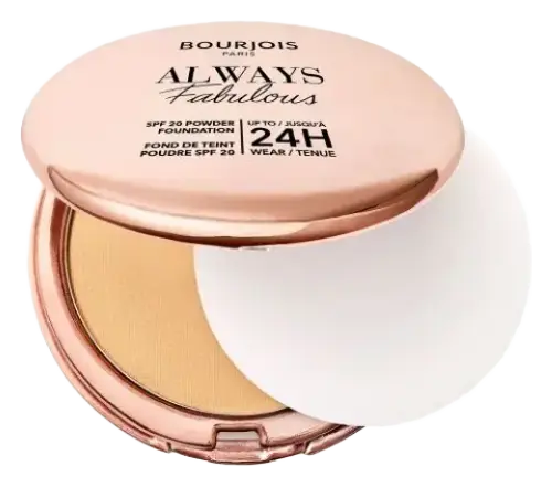 Bourjois Paris Always Fabulous SPF 20 Powder Foundation 410 Golden Beige
