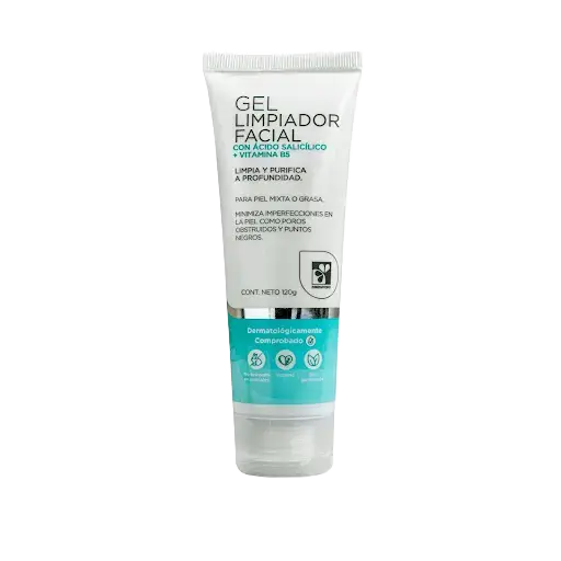 Farmatodo Gel Limpiador Facial Con Ácido Salicílico + Vitamina B5